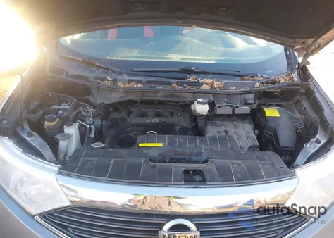 2012 Nissan Quest Sv z USA, uszkodzony, nr VIN JN8AE2KP1C9035520